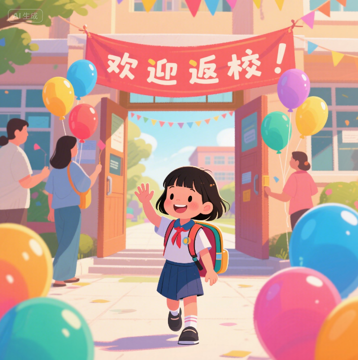 逐夢(mèng)新程，未來(lái)可期！開(kāi)學(xué)季，好好學(xué)習(xí)，天天向上！